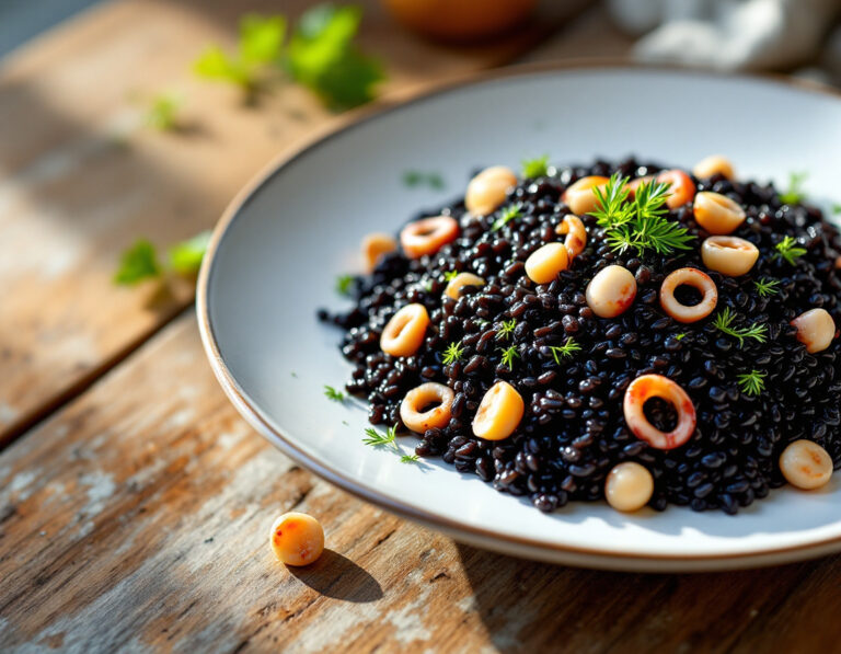 Risotto Negro Croata – Crni rižot con Tinta de Calamar