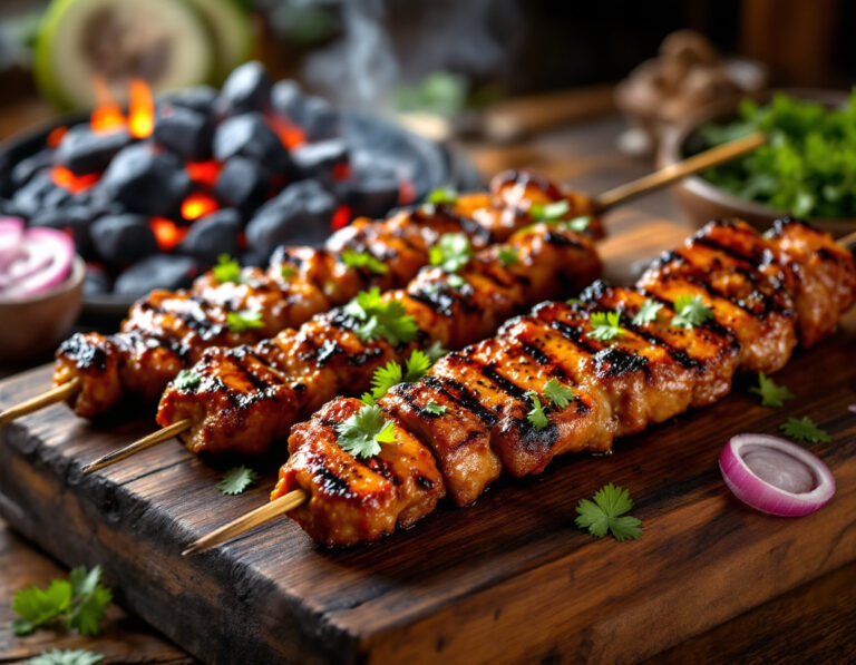 Receta de Sekuwa – Brochetas BBQ Nepalesas