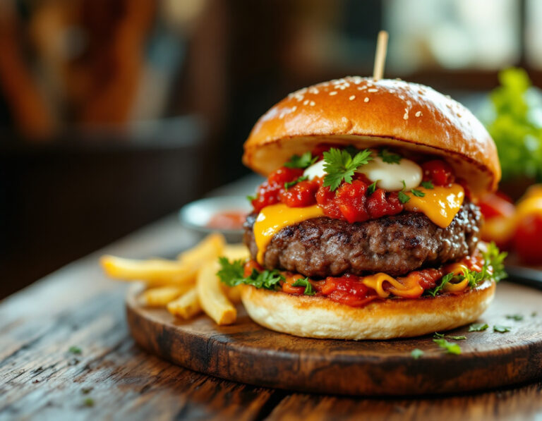 Receta de Hamburguesa Serbia – Auténtica y Especiada