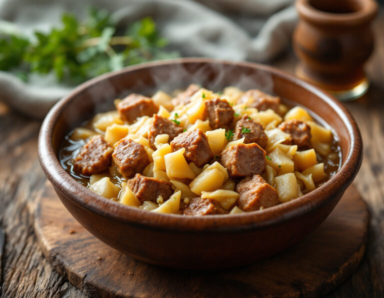 Receta serbia de chucrut con carne – Kiseli kupus sa mesom
