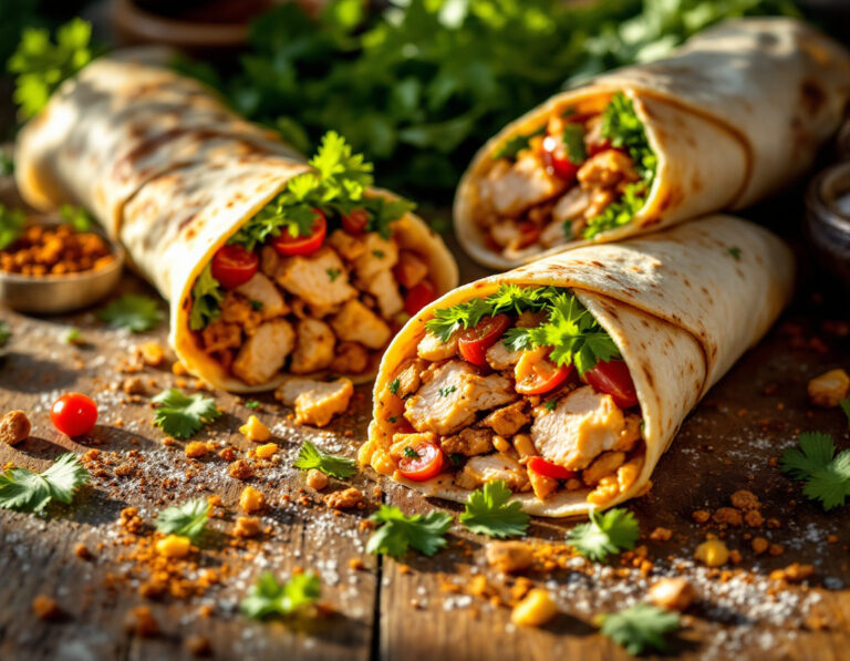 Receta de Shawarma Sirio – Auténtico Shawarma de Pollo
