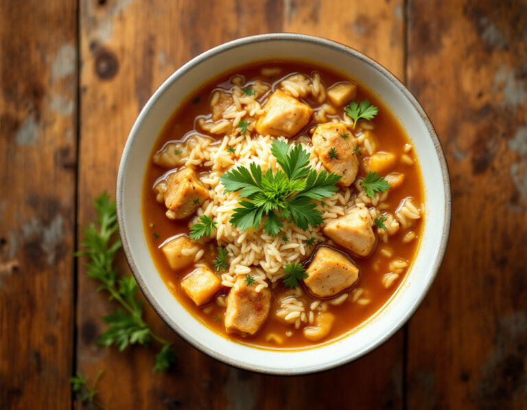 Receta de Shorbat Djaj – Sopa de Pollo Siria Auténtica