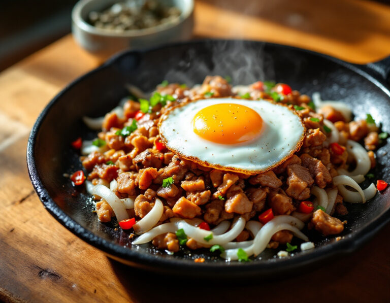 Receta Auténtica de Sisig – Cerdo Filipino