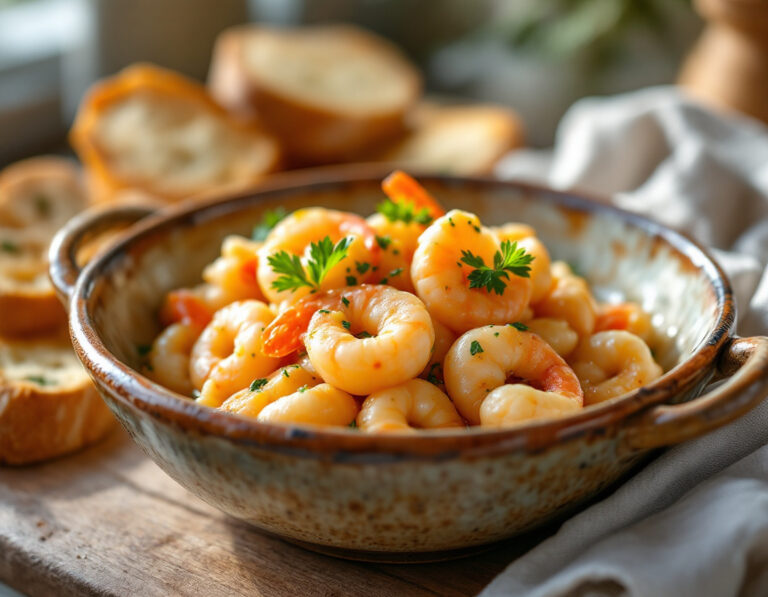 Škampi na Buzaru Recipe – Croatian Scampi in White Wine