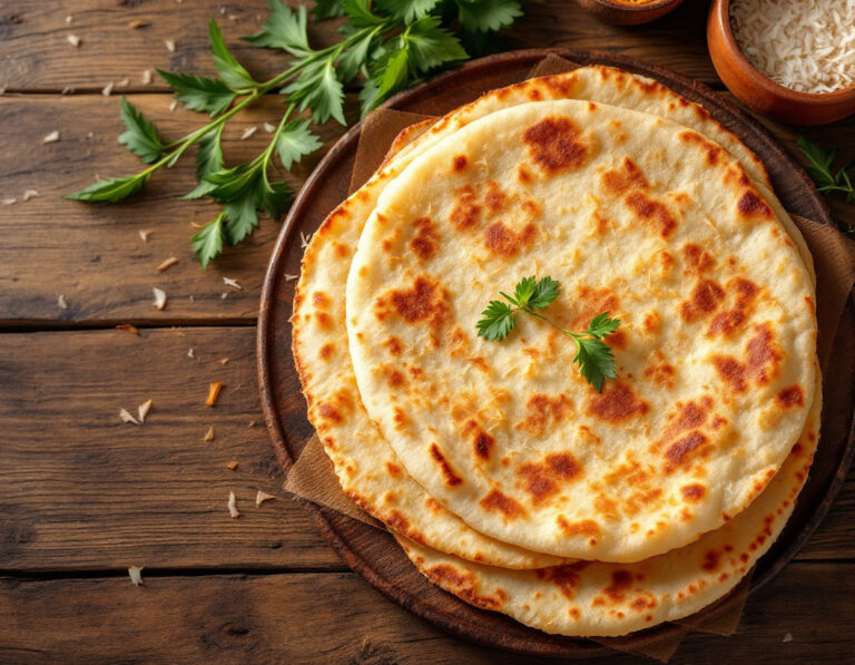 Receta de Pan Plano de Coco de Sri Lanka – Roti Pol