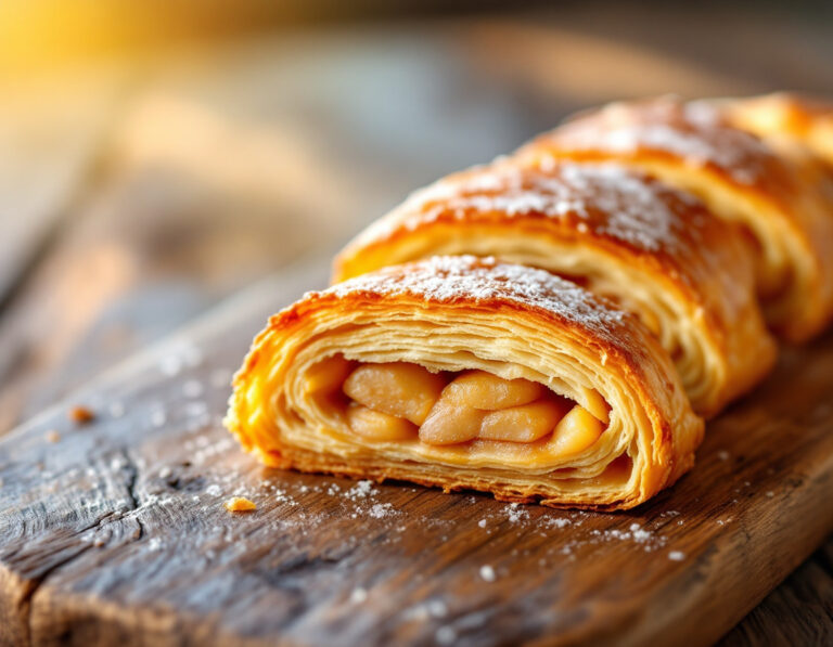 Štrudla s jabukama – Receta de strudel de manzana croata