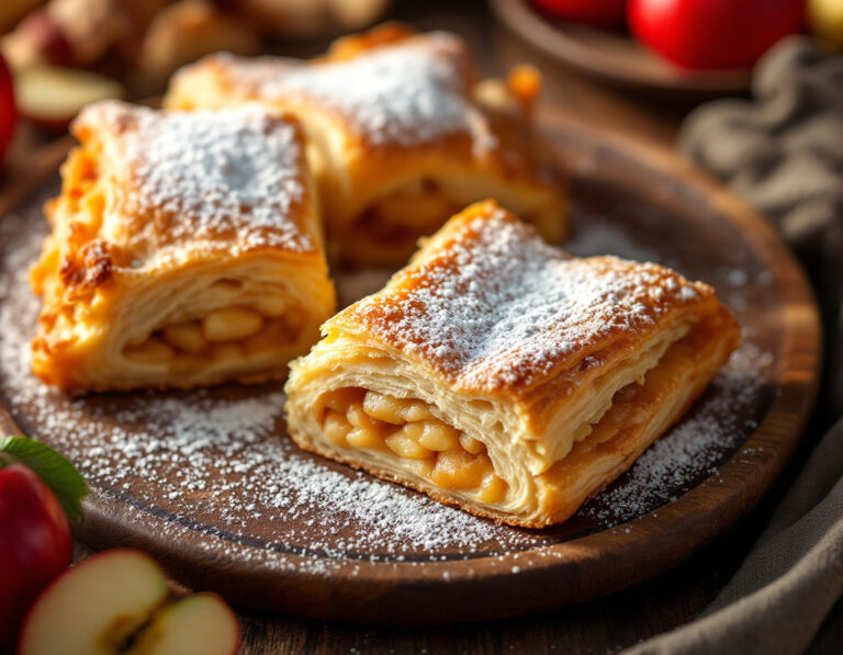 Štrudla Serbia – Strudel de Manzana Tradicional Serbio