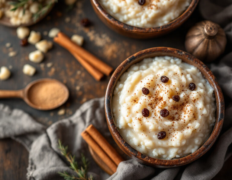 Receta de Sutlijas – Arroz con Leche Cremoso Macedonio