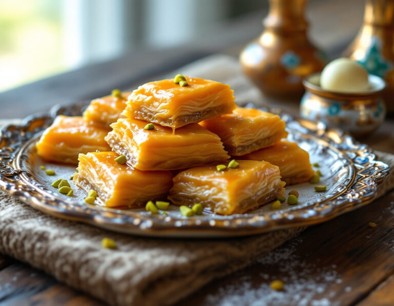 Receta de Baklava Sirio – Crujiente y Dulce del Oriente