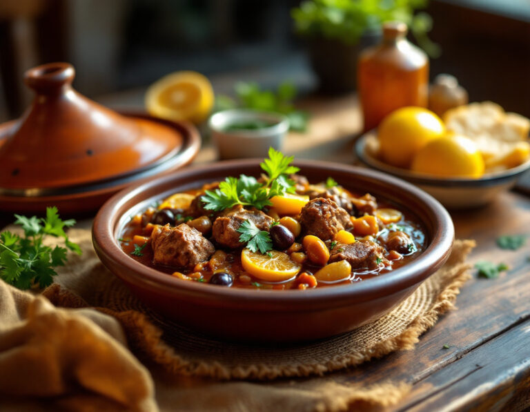 Receta Auténtica de Tanjia – Estofado Marroquí