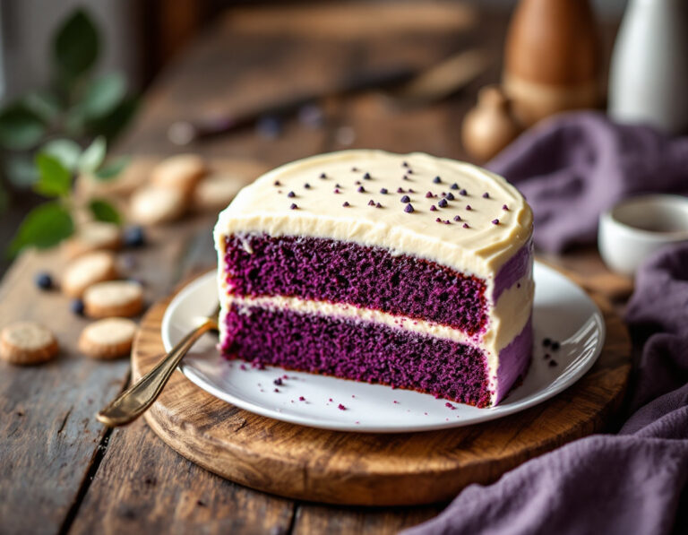 Receta de Pastel Ube – El Irresistible Bizcocho Morado Filipino