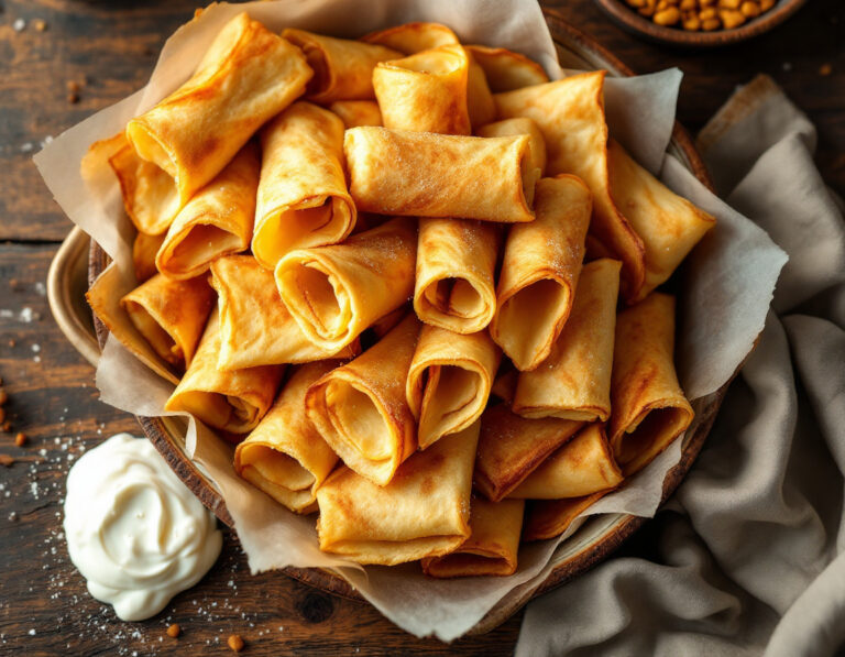 Ukrainian Stuffed Crêpes Recipe – Nalysnyky