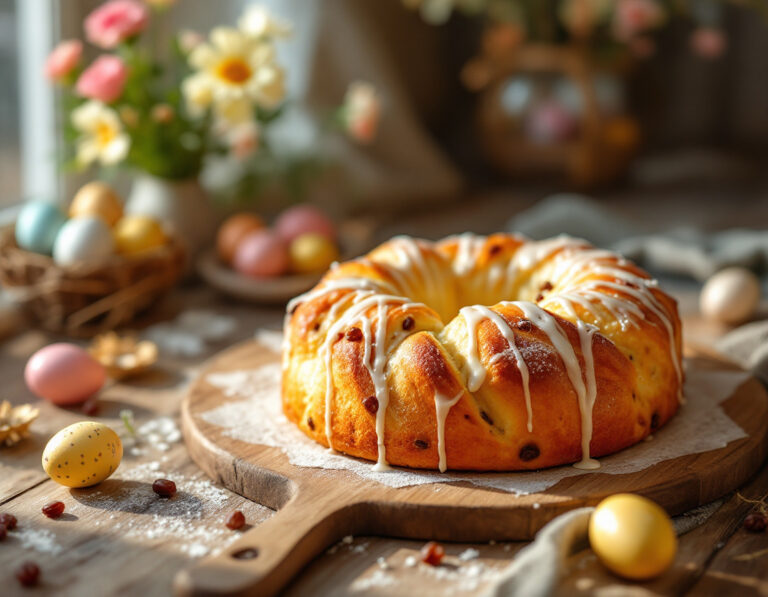 Ukrainischer Osterkuchen Rezept – Traditionelle Paska