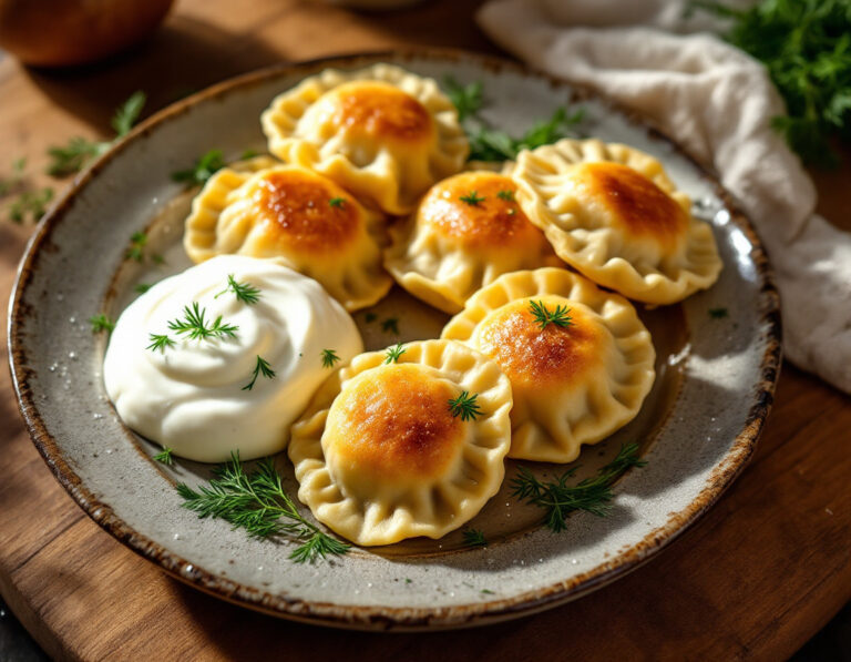 Varenyky with Quark – Ukrainian Dumplings